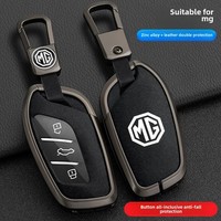 Luxury Car Key Case For 2021 Model New Crown 5 Key Cover Shell Second Generation MG5 For MG 4 2023 Mg4 Ev MG HS GT ZS EV ZX MG6