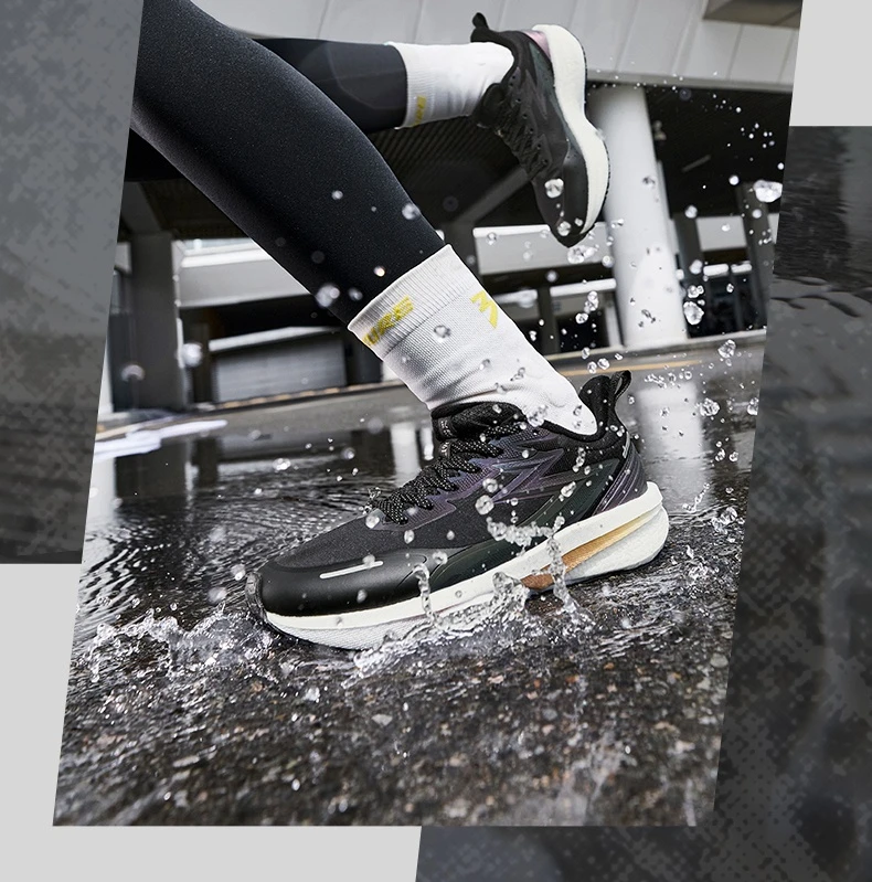 361 Degrees Rain-Block 8.0 Damen-Laufschuhe, mit Fleece gefüttert, wasserdicht, rutschfest, warm, bequem, Turnschuhe für Damen, 682542224 – Detail 23