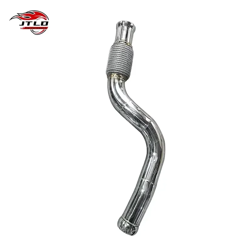 Performance Downpipe for Mercedes GLA AMG GLA 45 4MATIC X156/W156 2.0T - 304SS High-Flow Turbo Back Exhaust System Upgrade