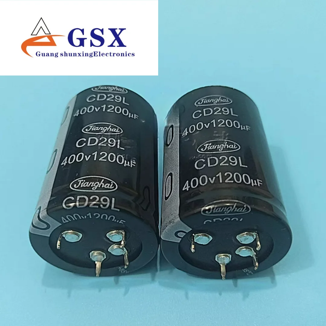 

Brand new original Jianghai capacitor CD29L 400V1200UF 40X60 4-pin in stock for supply