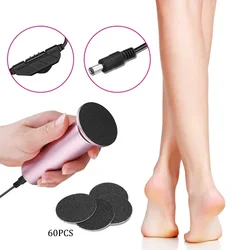 Electric Pedicure Tools Foot Care File Leg Heels Remove Dead Skin Callus Remover Feet Clean Care Machine & Replacement Sandpaper