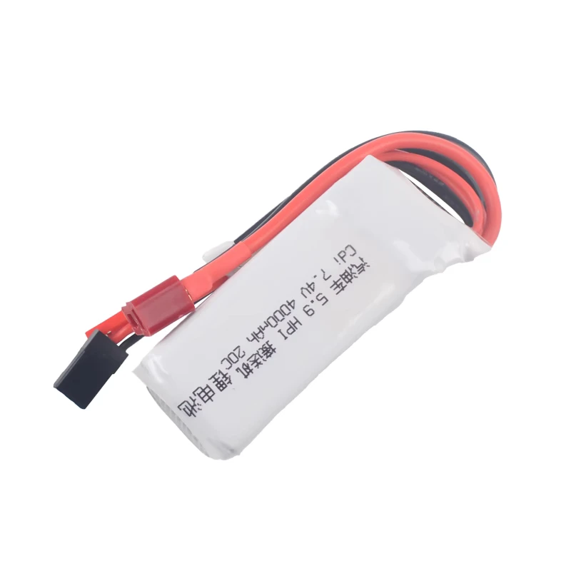 7.4V 4000mAh 20C Lithium Battery Pack Remote Controlled Car Model