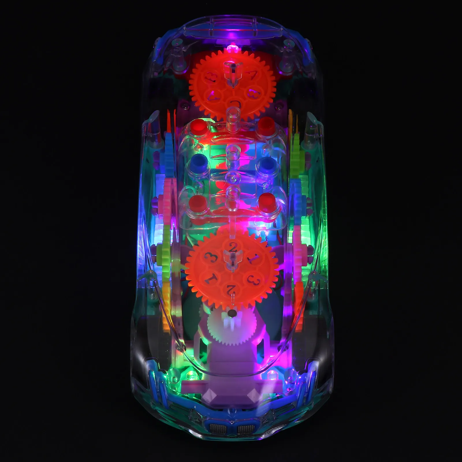 

1Pcs Colorful Light Musical Electric Car for Children Eco-Friendly Durable Creative Educational Plaything Christmas Gift Indoor