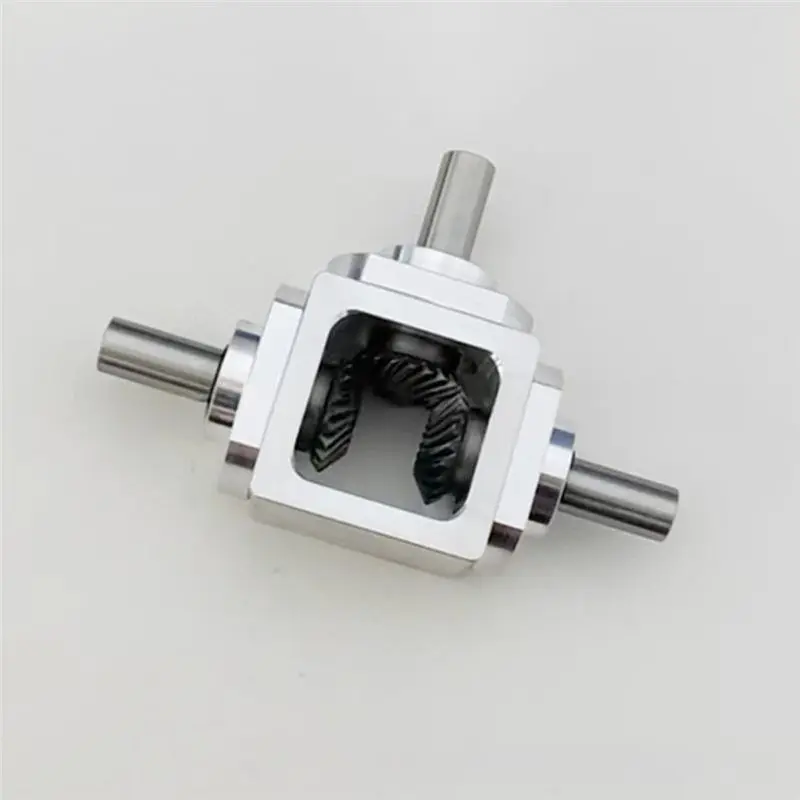 AEE2-Small 1:1 T Type Cross Commutator Shaft Diameter 10Mm Right Angle Drive Gearbox Bevel Gearbox Rotation