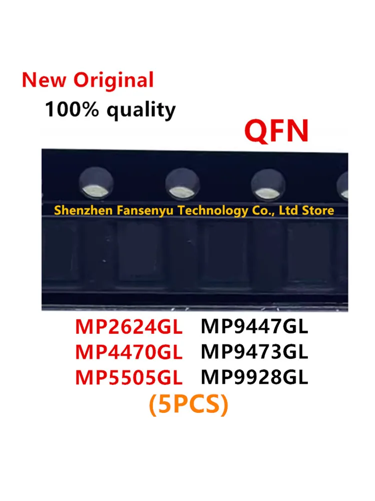 (5piece)100% New MP2624GL MP4470GL MP5505GL MP9447GL MP9473GL MP9928GL MP 2624 4470 5505 9447 9473 9928 QFN Chipset