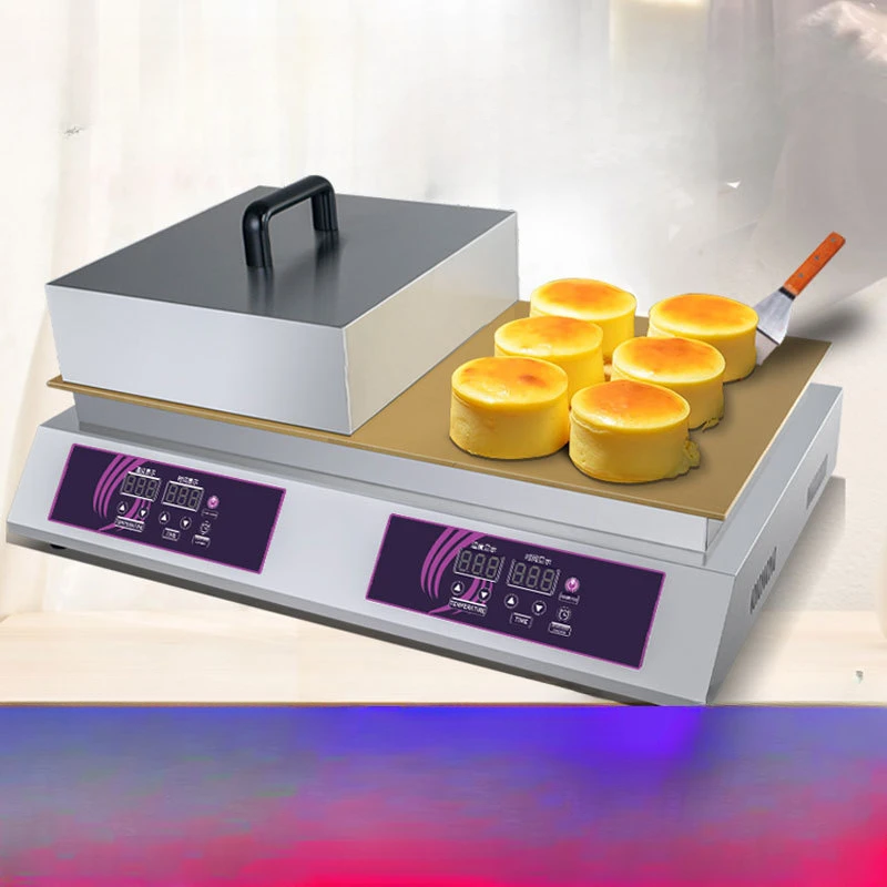 Commercial Shufulei Machine Cuhuli Pure Copper Thickened Grill Plate Tongluo Barbecue Cake CNC Constant Temperature Pancake Tool