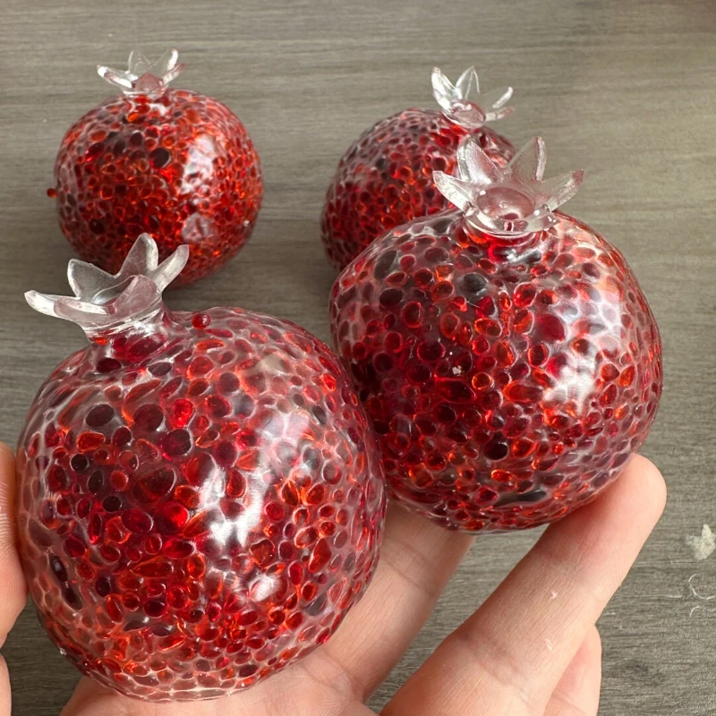 

Pomegranate Shapeable Stress Relief Balls for Hands Anxiety Relief Sensory Fidget Toys for Kids Adults