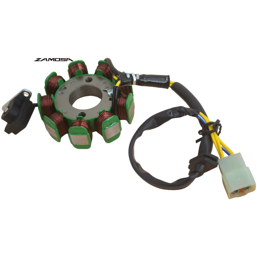 

C100-9 Motorcycle Electric Stator Coil Compatible with C100-9 Models Replacement Motorcycle Stator Coil