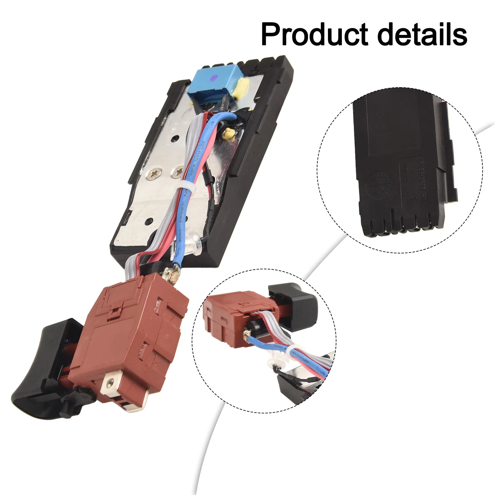 New Hot Switch Switches Black Fittings Accessories For SIW22T-A SF10W-A22 Home Improvement Reliable New Hot Switch