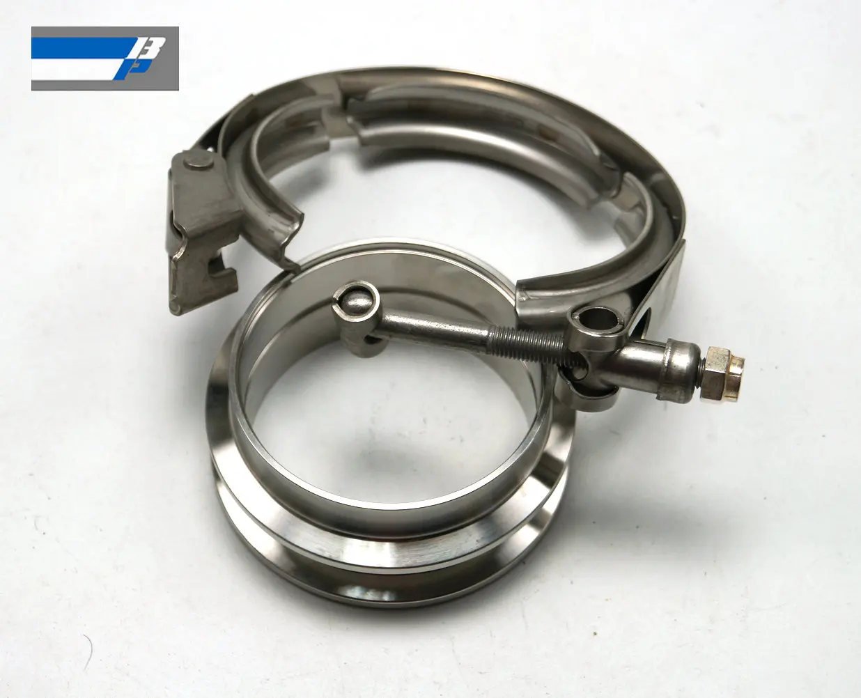 6inch/5/4.5/4/3.5/3.25/3/2.75/2.5/2.36/2.25/2inch Stainless Steel V Band Turbo Exhaust clamp Male And Female Flange