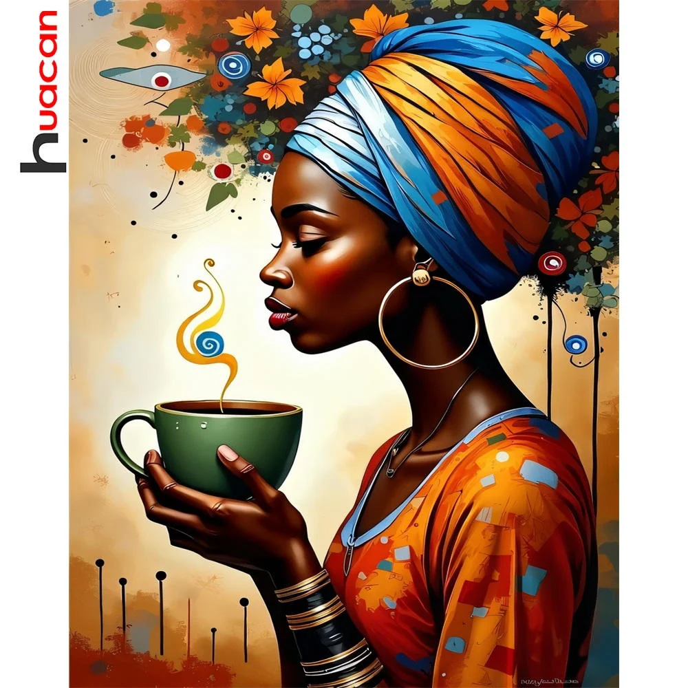 huacan-pintura-por-numeros-mulheres-africanas-retrato-colorir-em-tela-artesanal-europa-arte-decoracao-de-parede