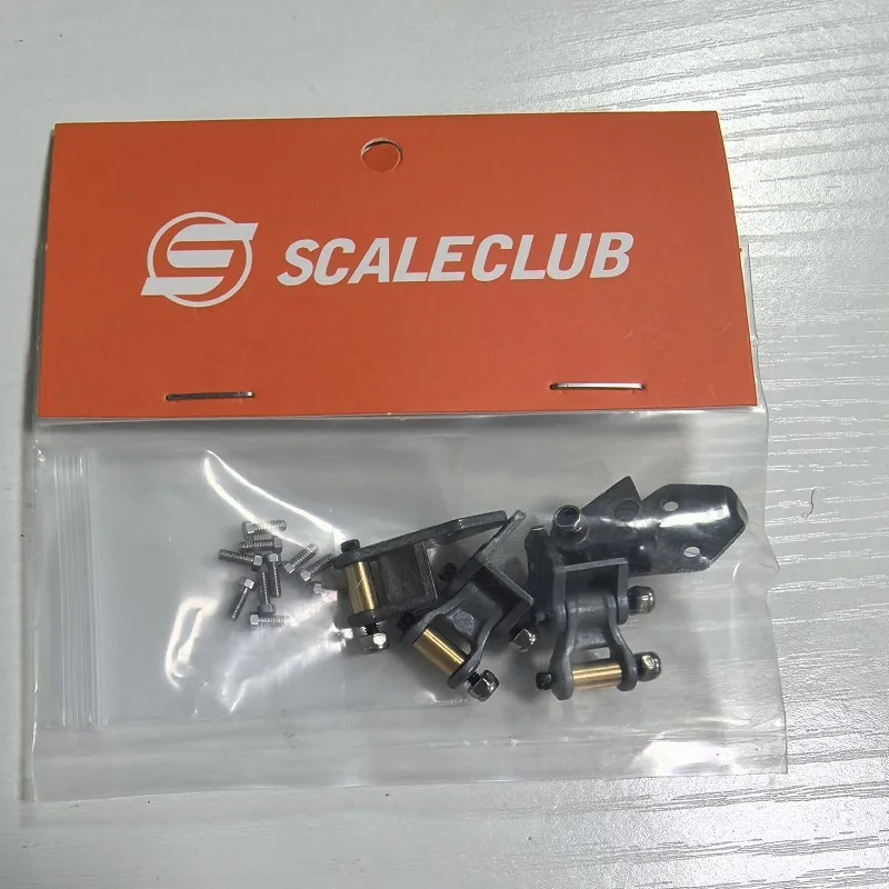 

Модель Scaleclub 1/14, тягач с грязевой головкой, грузовик, сделай сам, передняя подвеска, подъемные наконечники, стальные пластины, наконечники для Tamiya Lesu для Scania Man