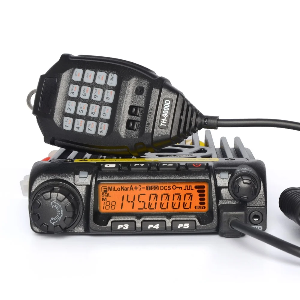 New Design DTMF CTCSS/DCS Mobile Radio Car Radio Vehicle Radio With Long Range Communication 100km