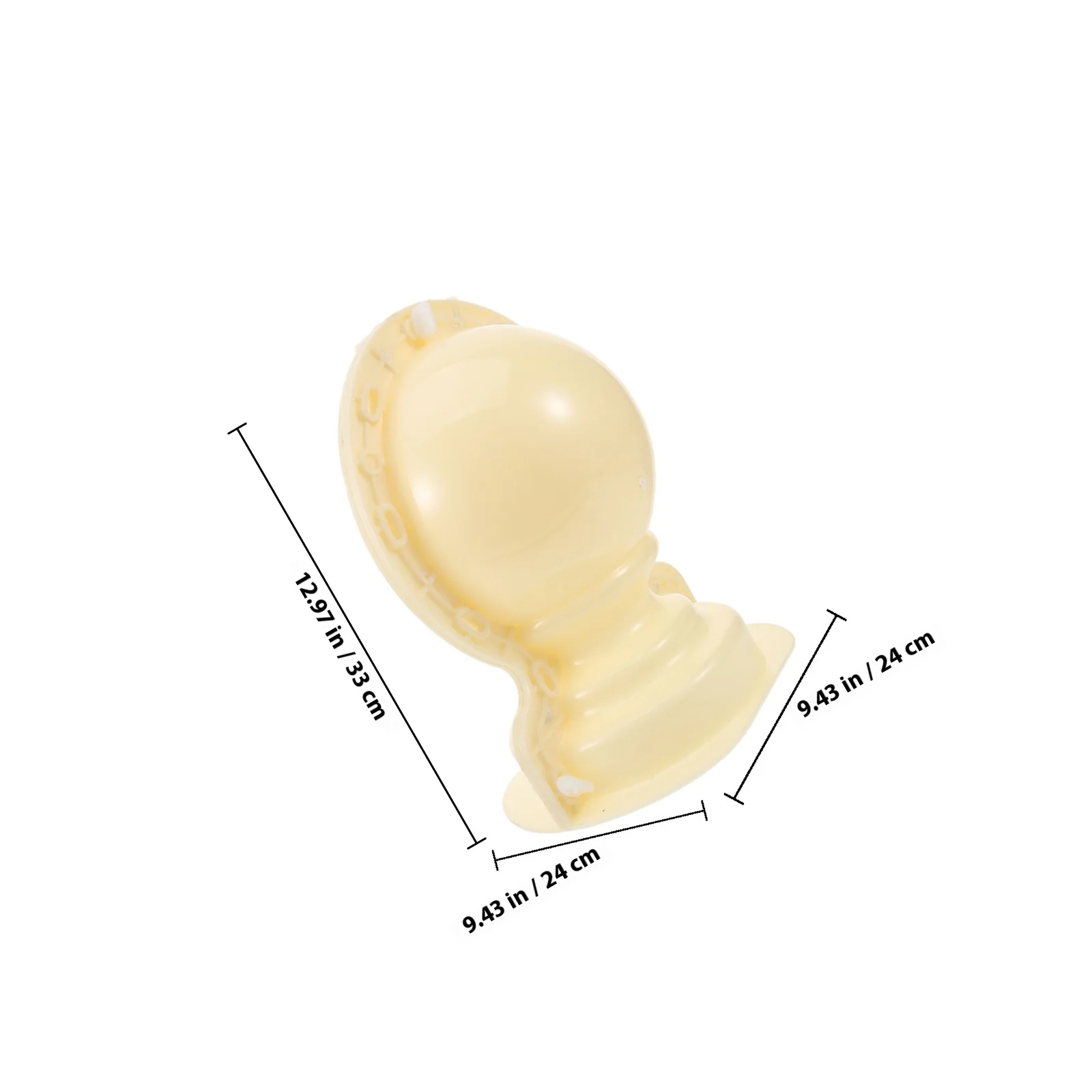 Garden Fence Mold Ball Shaped Roman Column DIY Plastic Concrete Form for Pathway Balustrade Decor Landscaping Supply