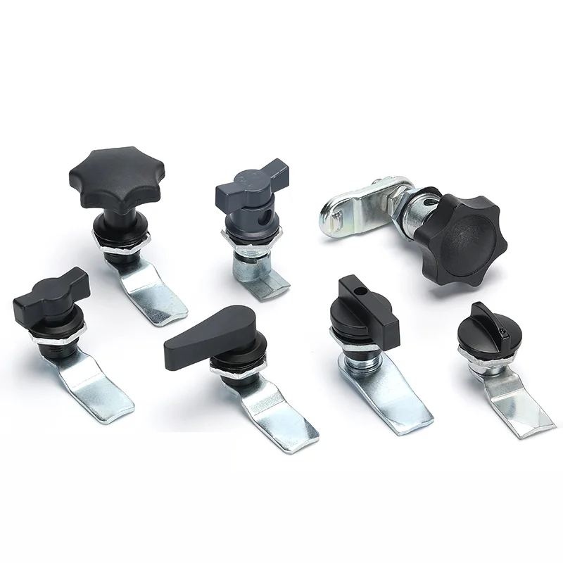 

714 Keyless Cabinet Cam Lock Cylindrical Tongue Lock Distribution Cabinet Door Lock Power Distribution Cabinet Chassis Door Lock