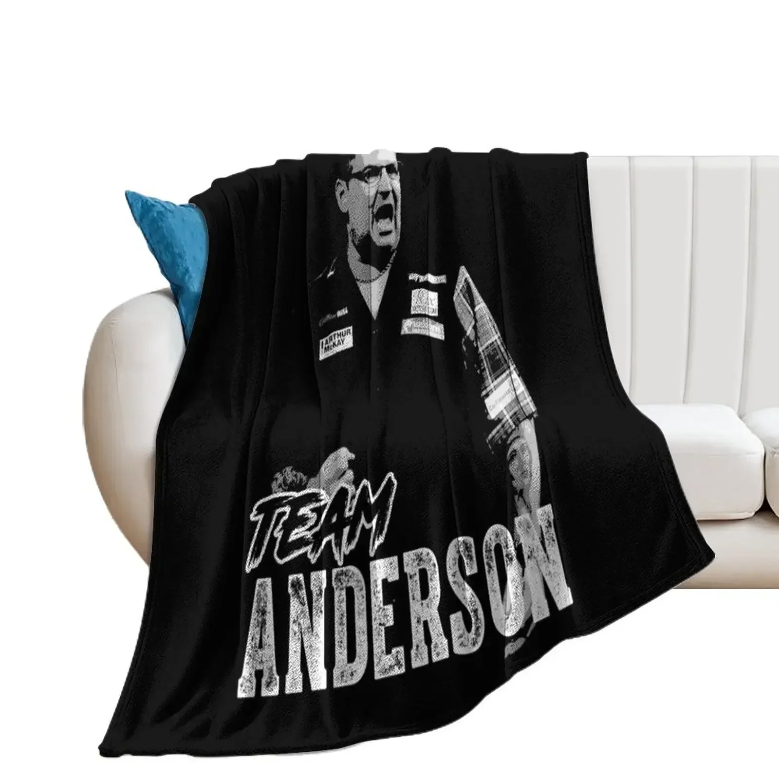 Gary Anderson PDC 2022 Throw Blanket Soft Big Luxury St Blankets