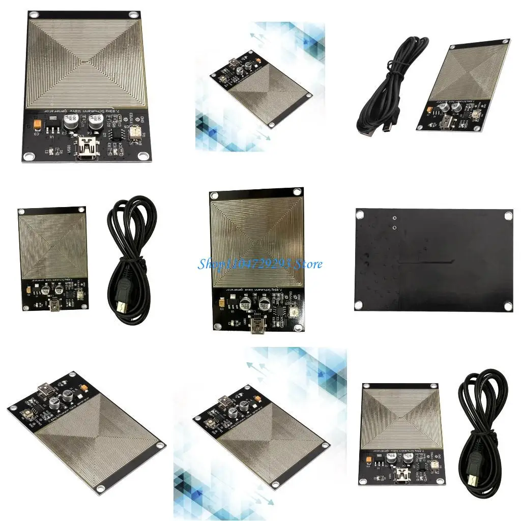 

Y2GD FM783 Импульсные генераторы прямоугольных волн Шумана 7,83 Гц Плата генераторов волн с USB-кабелем Сверхнизкая частота