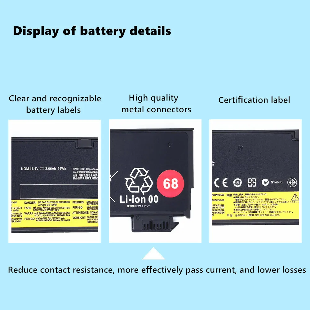 45N1126 Battery For Lenovo Thinkpad X240 X250 X260 X270 T440 T440S T450 T450S T460 T460P T470P T550 T560 W550 W550S L450 L460