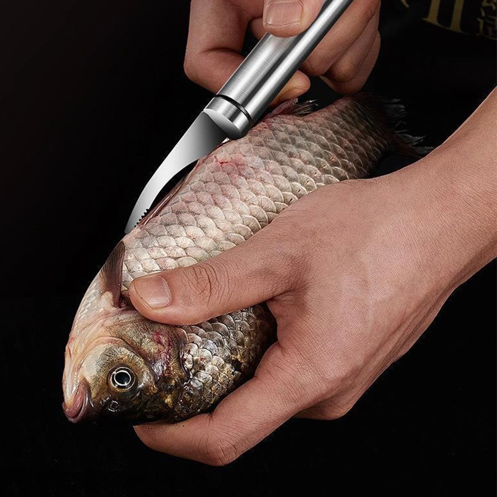 Multifunctional Knife Fast Shrimp Peeler Fish Scale Knife Stainless Steel Shrimp Line Cutter Cutting Scraping Knife Kitchen Tool