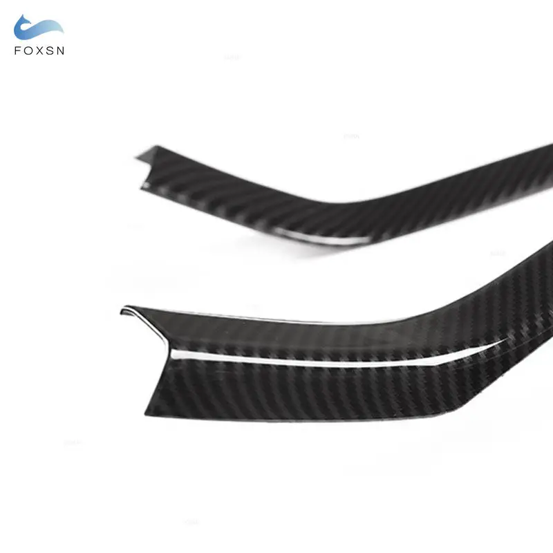 ABS Carbon Texture For Honda Civic 10th Gen 2016 2017 2018 -2021 Car Interior Center Gear Shift Panel Frame Trim Accessories view 3