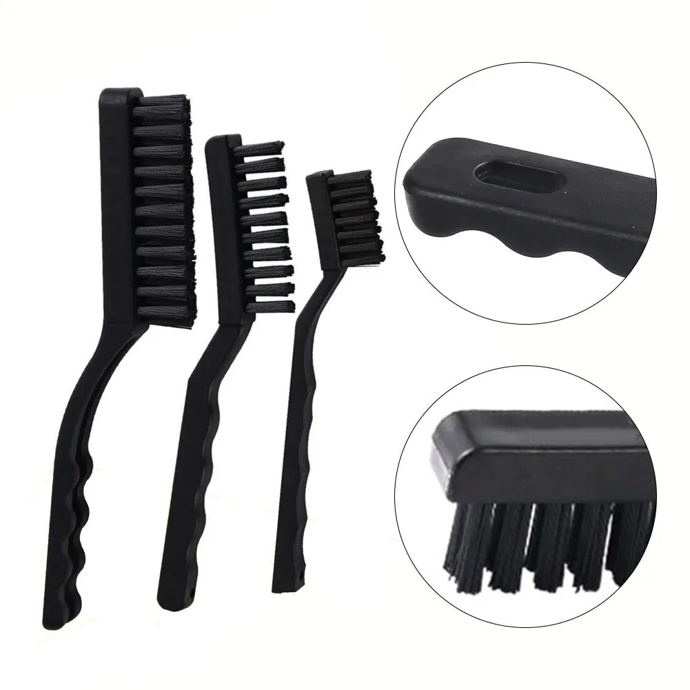 Anti Static Brush 1 Pc/3 Pcs Brushes Dust Clearning For Cleaning Components Hand Tools Plastic+Synthenic Fiber