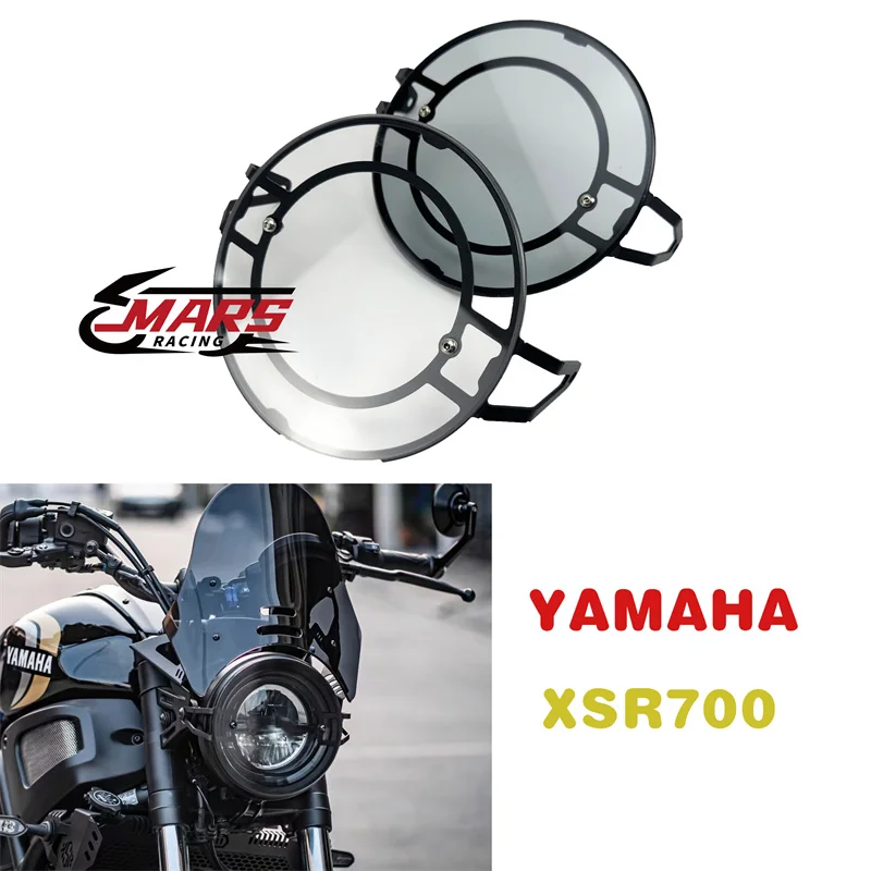

For YAMAHA XSR700 2022 2023 2024 2025 Motorcycle Accessories Headlight Protector Screen Protection Cover Guard Front lamp cover