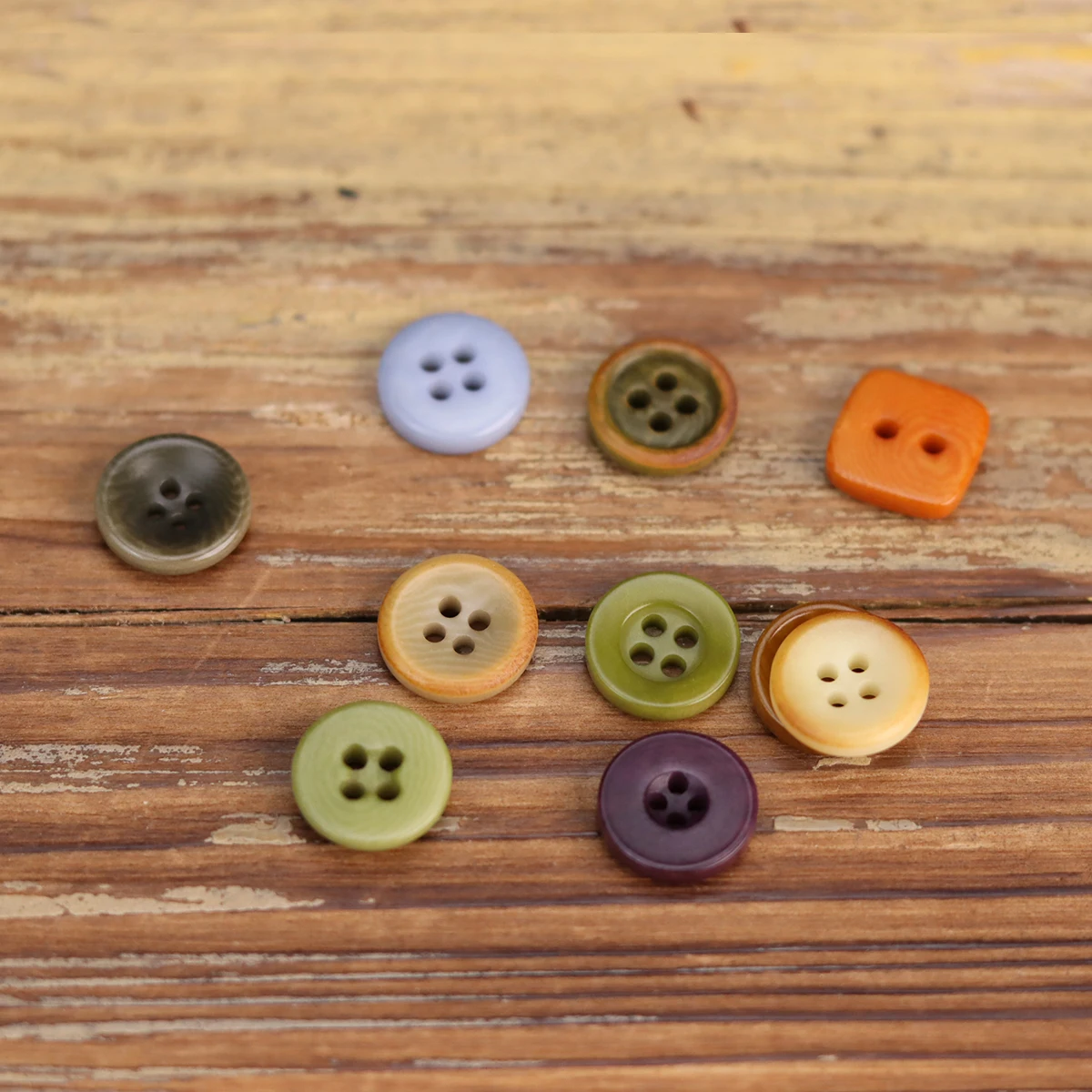 12pcs Colorful ALL Nature Corozo Fruit BUttons Children Clothing Sewing Accessories Knitting Supplies Cutie Button Shirt 11.5mm