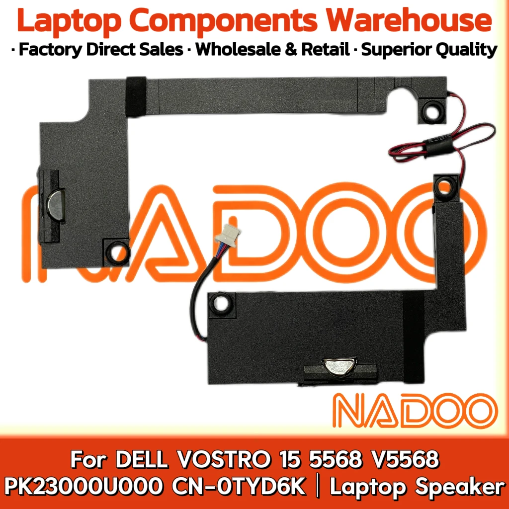 

New Original Laptop Notebook Audio Speaker For DELL VOSTRO 15 5568 V5568 PK23000U000 CN-0TYD6K built-in speaker horn audio