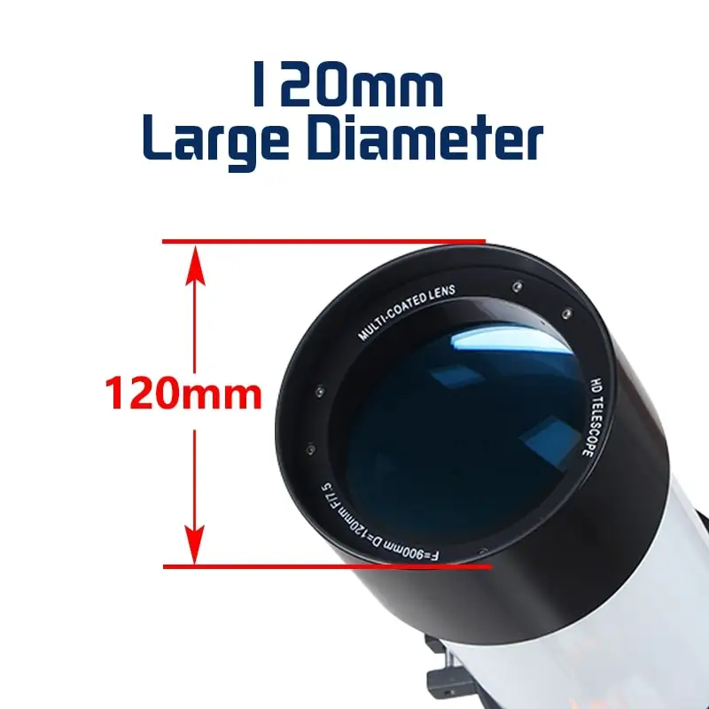 

Outdoor Professional Stargazing 120900 Astronomical Refractor Telescope