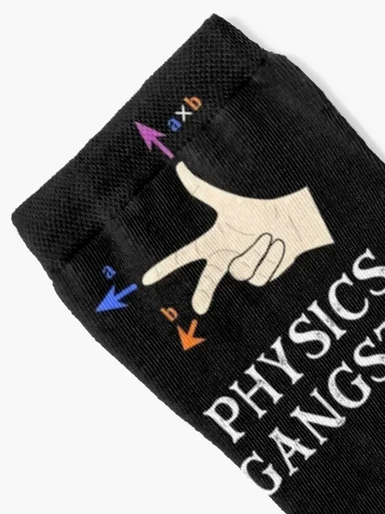 Funny Physics Distressed Physics Gangsta Men Women Boy Girl design Socks hiking gym custom Ladies Socks Men's