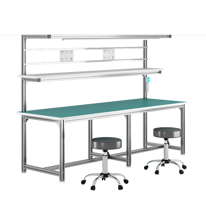 

New Product Industrial Workbench Anti-Static Lightweight Aluminum Workbench Easy Assembly Workbench