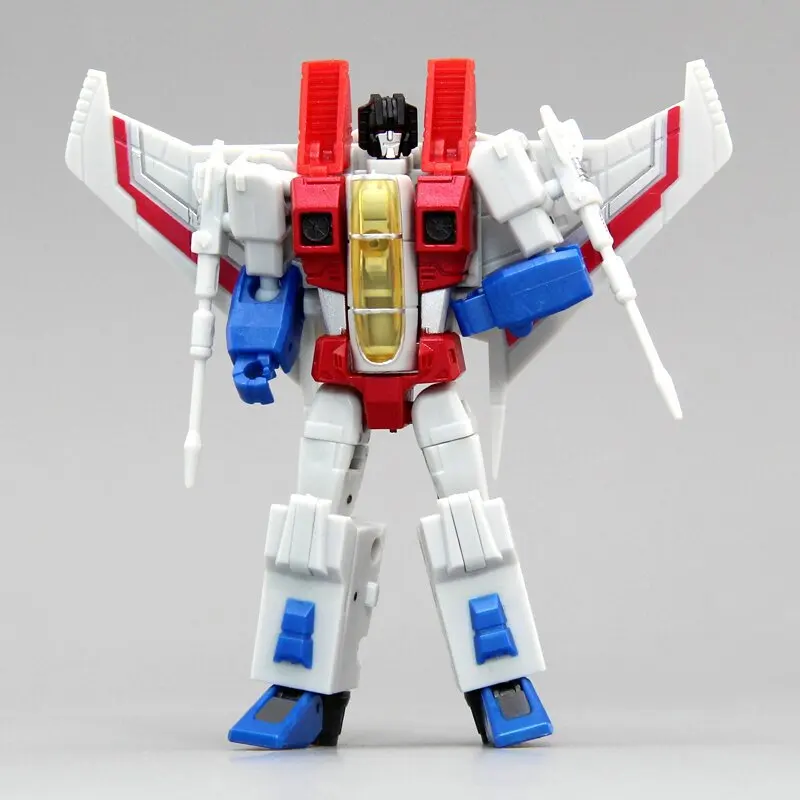 3Pcs/Box Transformation robot toy G1 cartoon Flight team Starscream Skywarp Thundercracker figure model small scale aircraft