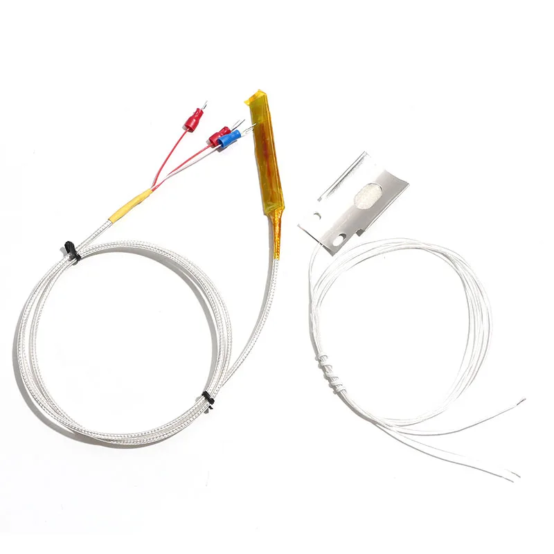Чип термопары, тип плитки PT100, трубопровод/смола, патч-зонд, встроенный датчик температуры, линия из ПТФЭ для изогнутых объектов