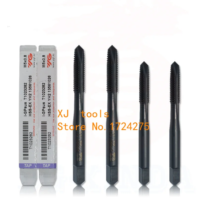 100% Original YG-1 T1023 HSS-EX Apex Tap M2 M2.5 M3 M3.5 M4 M5 M6 M7 M8 M10 M12 M14 M16 M18 M20 Processamento: Aço Inoxidável