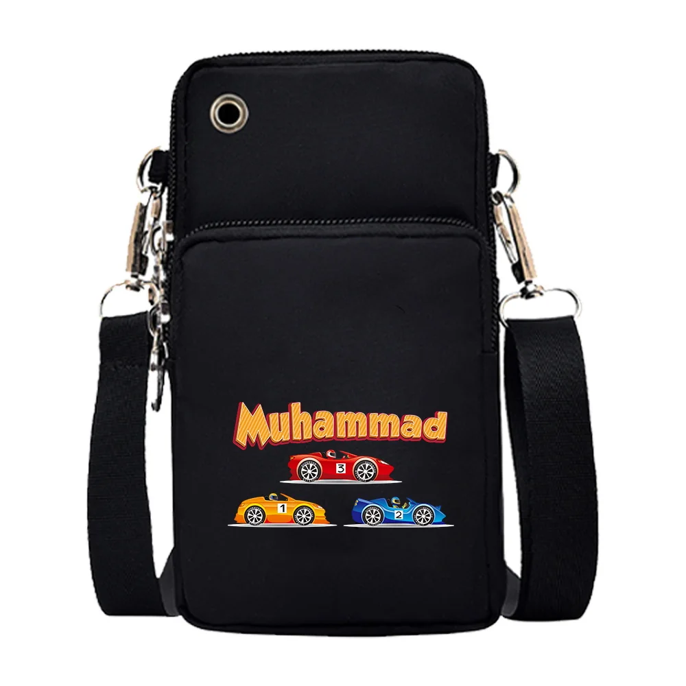 Sac de téléphone portable personnalisé, sac de bras de sport, sangle de bagage, sac à bandoulière, portefeuille mobile