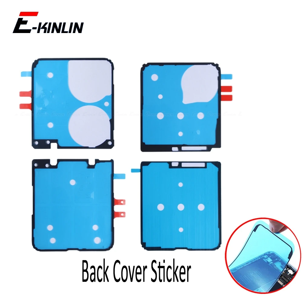 Back Battery Cover Door Sticker Adhesive Glue Tape For HuaWei P40 P50 P50E P60 Pro Plus Lite E Art Pocket 2 S 5G