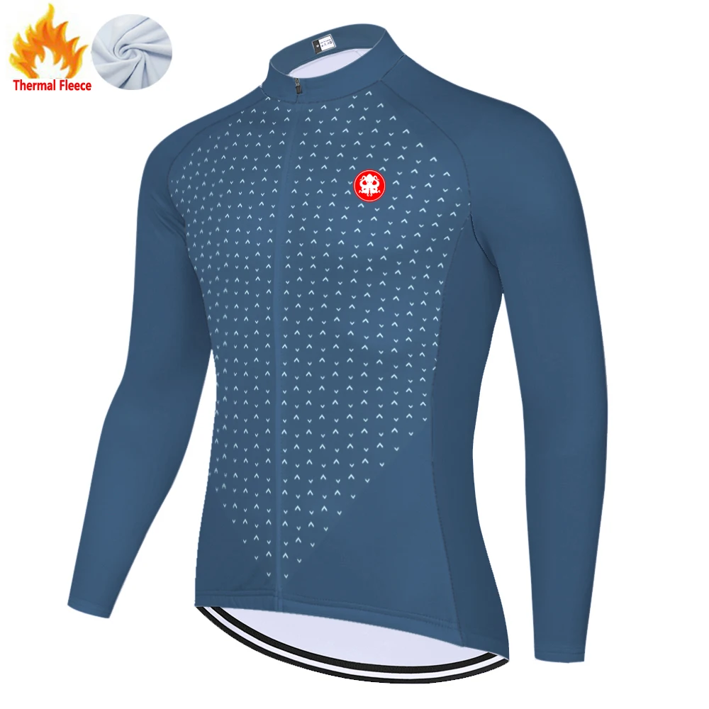 Jersey de ciclismo de invierno 2025 de forro polar para hombre, tricota de MTB enduro, ropa de ciclismo, jersey de ciclismo, ropa de bicicleta de enduro