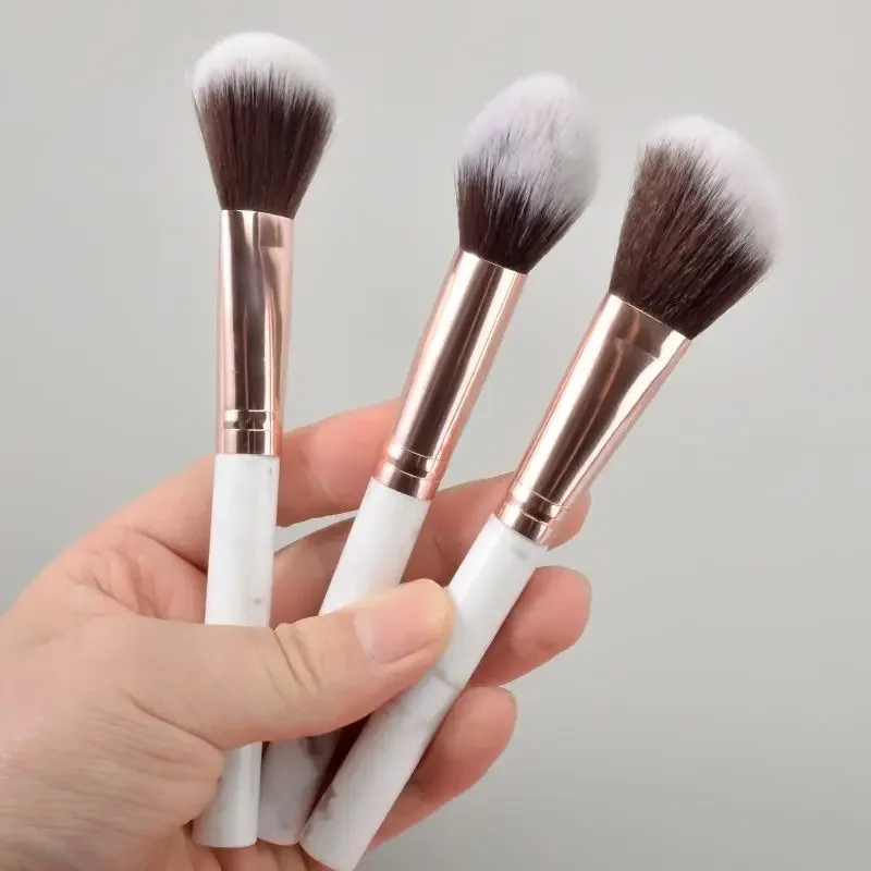 Even Application Loose Powder Brush Precise Blusher Angled Blusher Brushes Makeup Brush Kit Soft Bristles Contour Brush