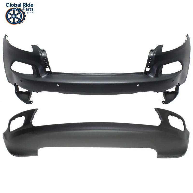 

Suitable for 2015-2018 Jeep Cherokee Bumper Upper and Lower Bars Pair of Car Accessories 68203213AB