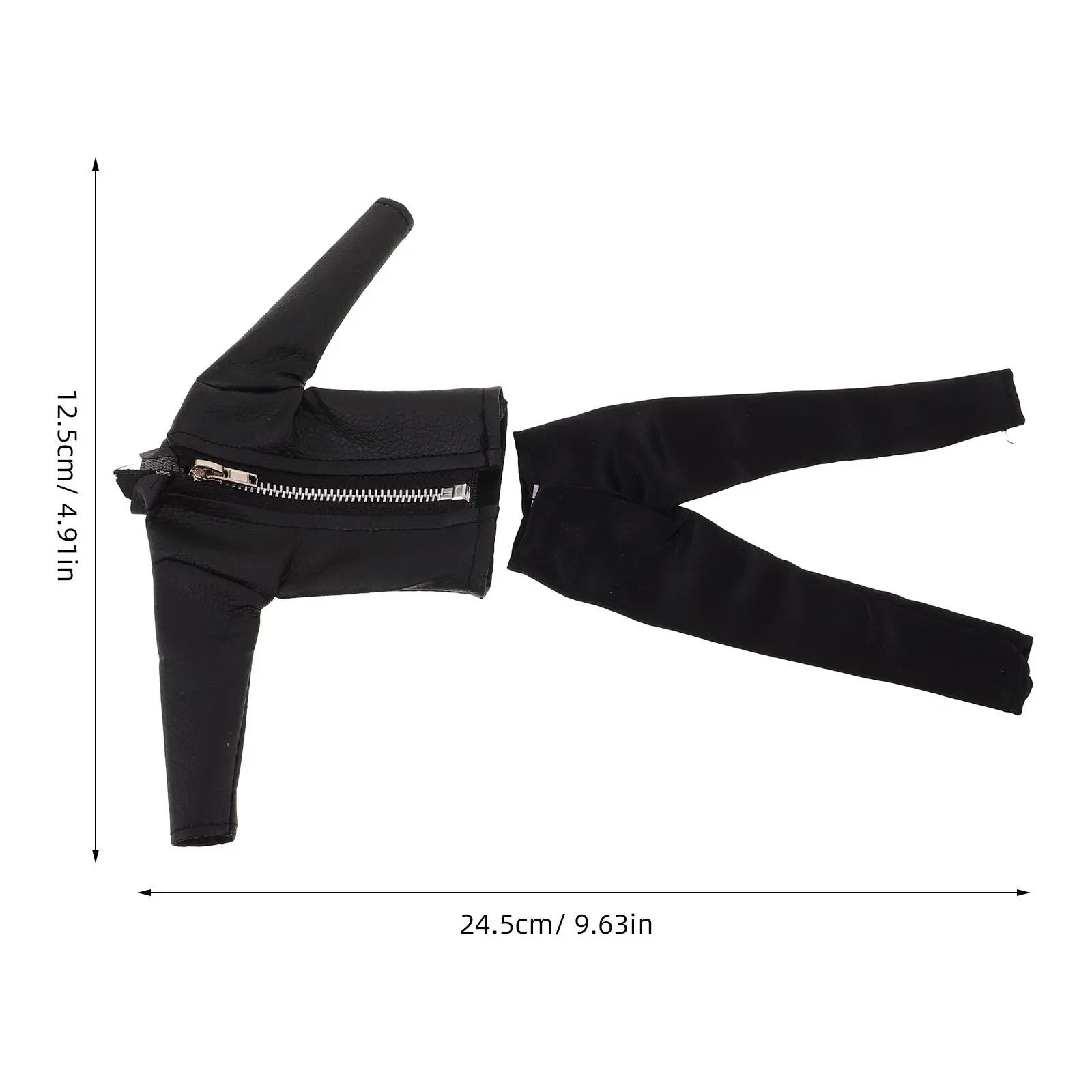 Conjunto de Roupa de PU para Meninos de 30cm: Terno Elegante para Noivos, Ideal para Role Play e Exibição de Colecionador