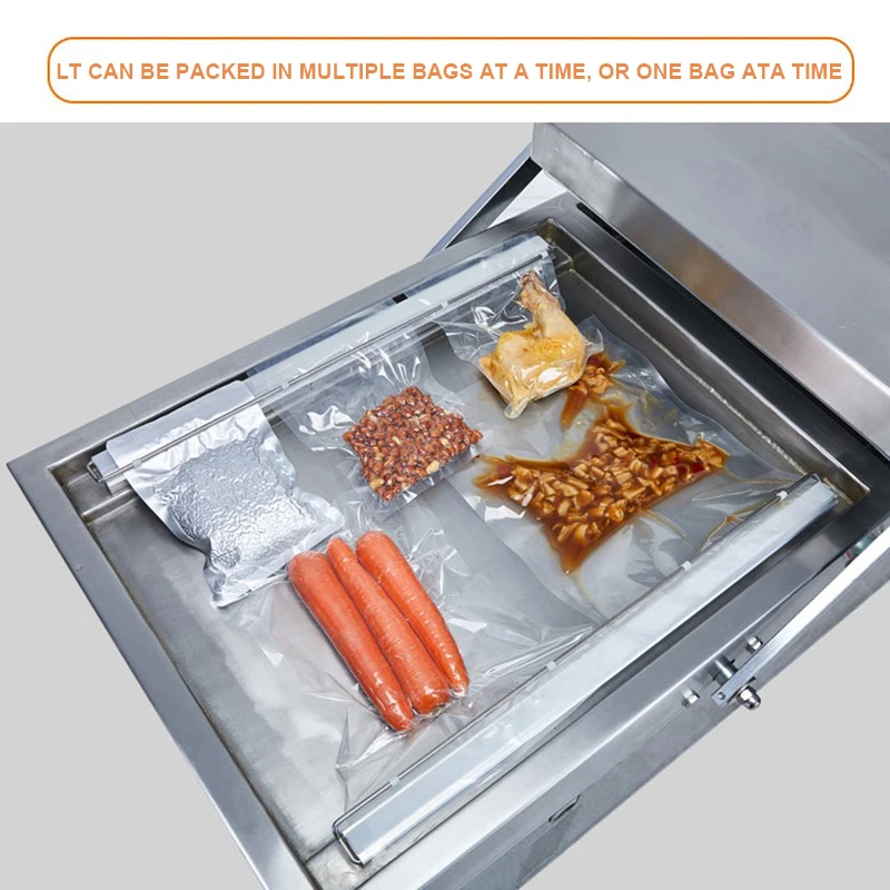 Double Chamber Vacuum Packaging Machine Commercial Large-Scale Fully Automatic Vacuum Sealing Machine
