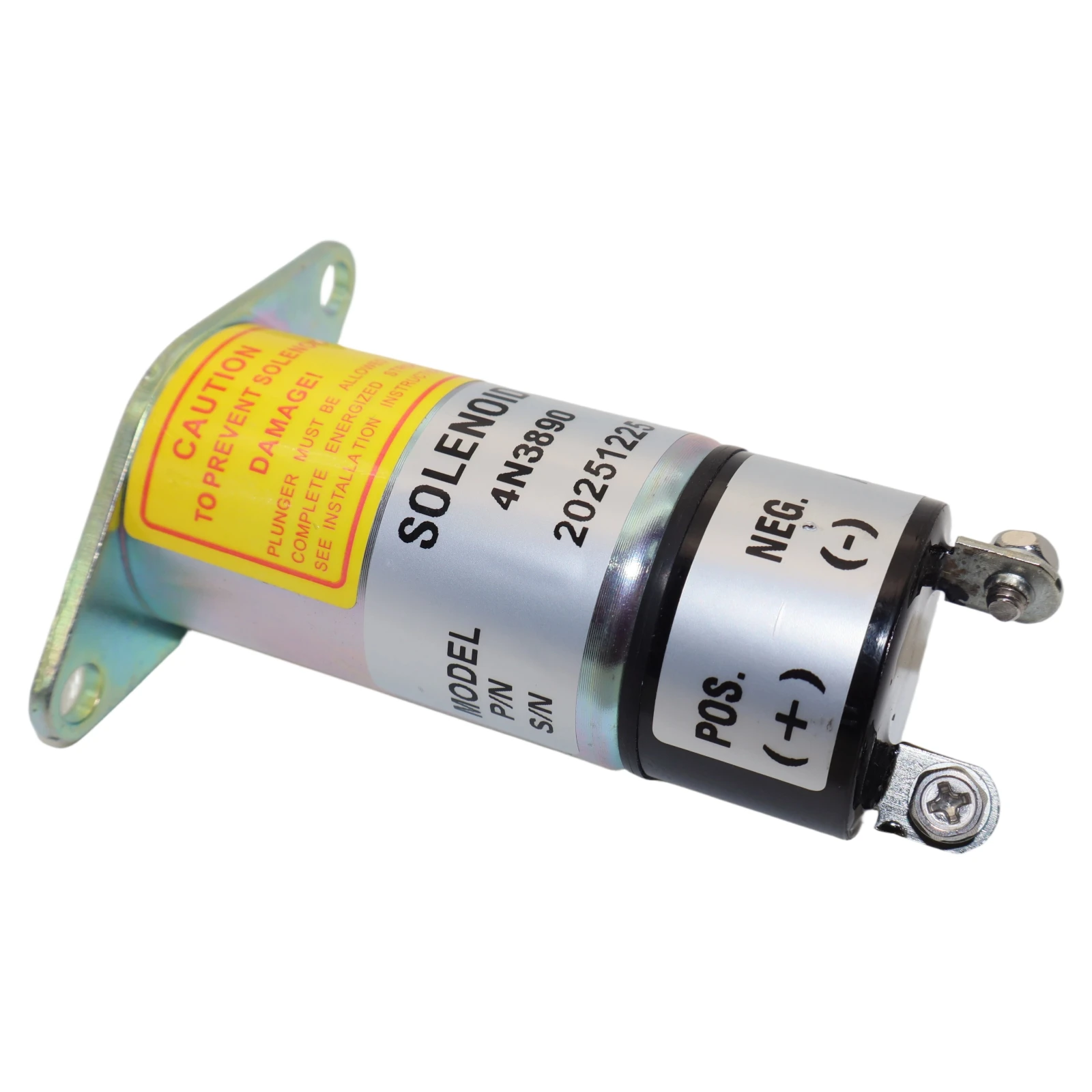 

12V Shutoff Solenoid 4N-3890 For Caterpillar CAT 3406C 3306 3304 3406B 3412 3304B 3406 3408B 3408C 3408 3412C Generator Set