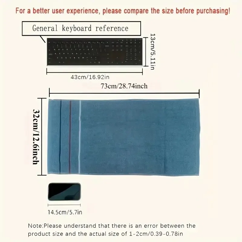 مجموعة مناشف قطنية قطيفة بألوان مختلفة - مثالية لكل من البالغين والشباب للاستخدام المنزلي أو التخييم، تجعل هدية رائعة لـ