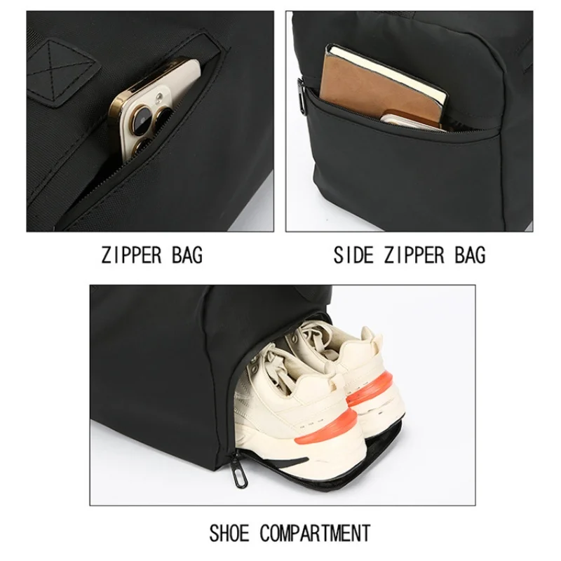 Travel Gym Bags Dry Wet Separation Shoulder Bag Yoga Fitness Backpack Zipper For Men Women Waterproof Luggage Sports Handbag image 5