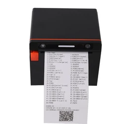New 80mm Pos Receipt Thermal Printer Bluetooth WIFI Ethernet Compatible Platform in Restaurant