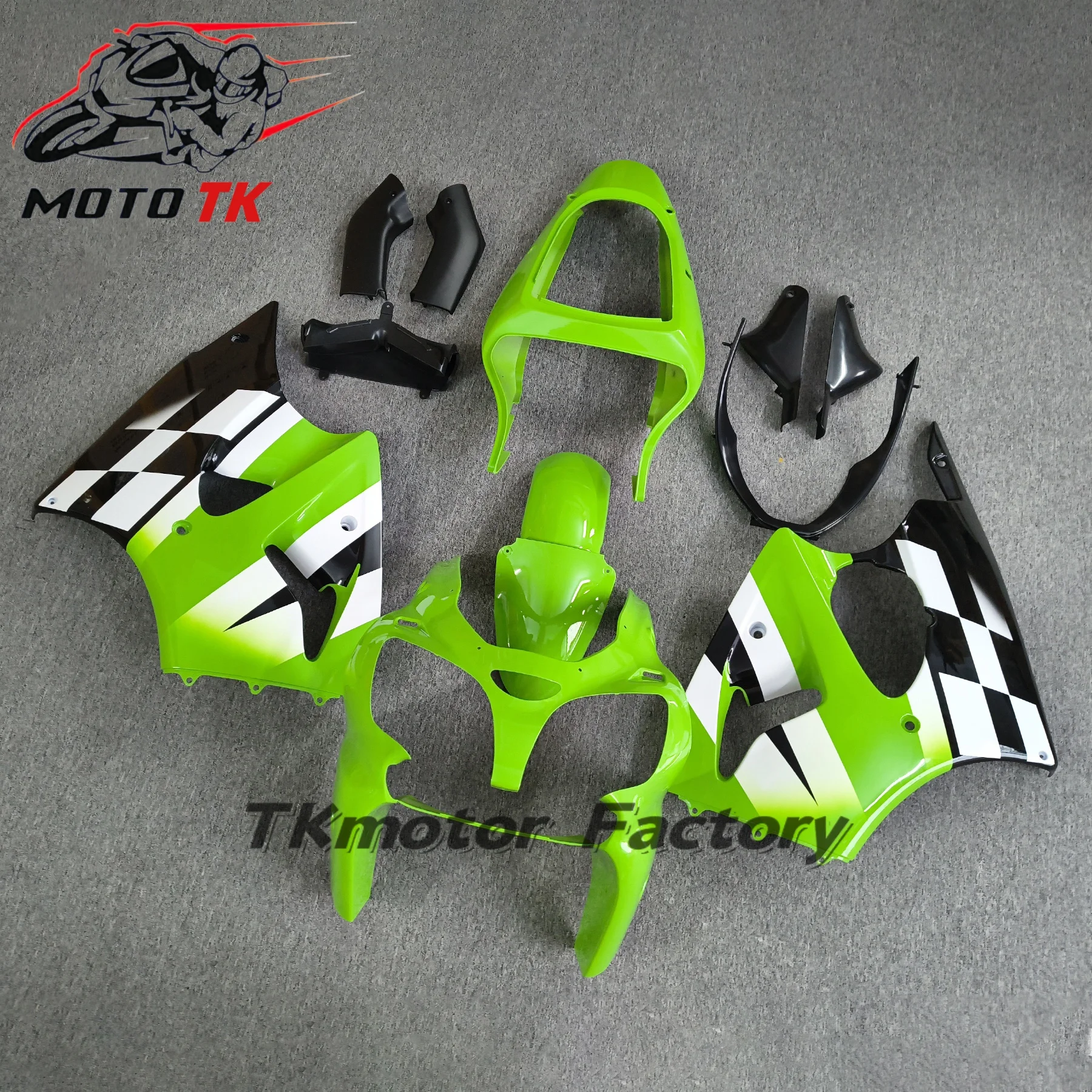 New ABS Motorcycle Fairing Kit Fit For KAWASAKI NINJA ZX6R 636 ZX-6R 2000 2001 2002 Custom Fairings Kits Bodywork Shell