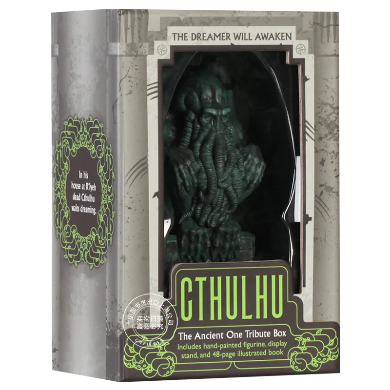 New Arrival  Dark Myth Cthulhu Kthulhut The Ancient One Tribute Box Lovecraft Action Figure Toy Model