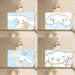 MINISO sanrio C-Cinnamoroll  Floor Mat Anti-Slip Bathroom Kitchen Bedroom Living Room Entrance Rug Home Decor