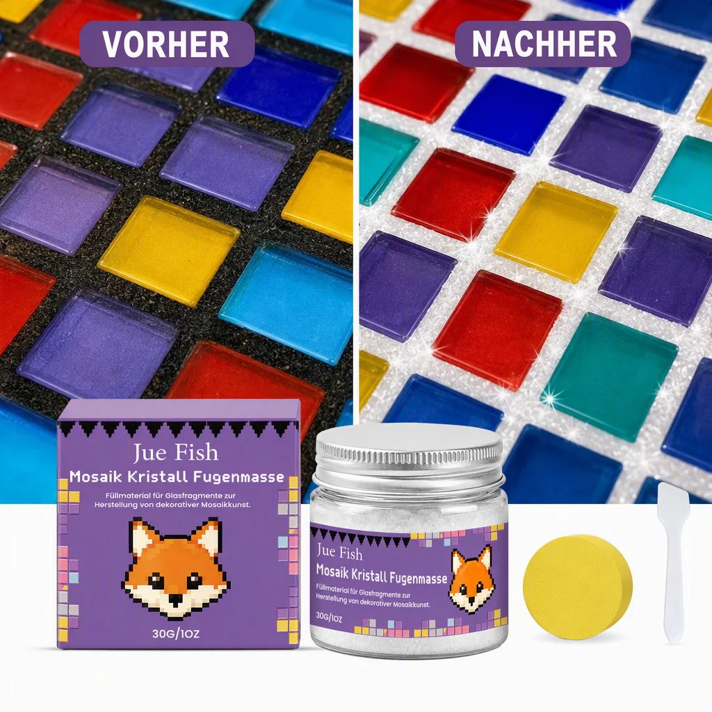 Mosaic Crystal Grout Kit Tile Joint Filler Waterproof Mold Resistant Sealer Crack Repair Home Renovation Craft Filling Set