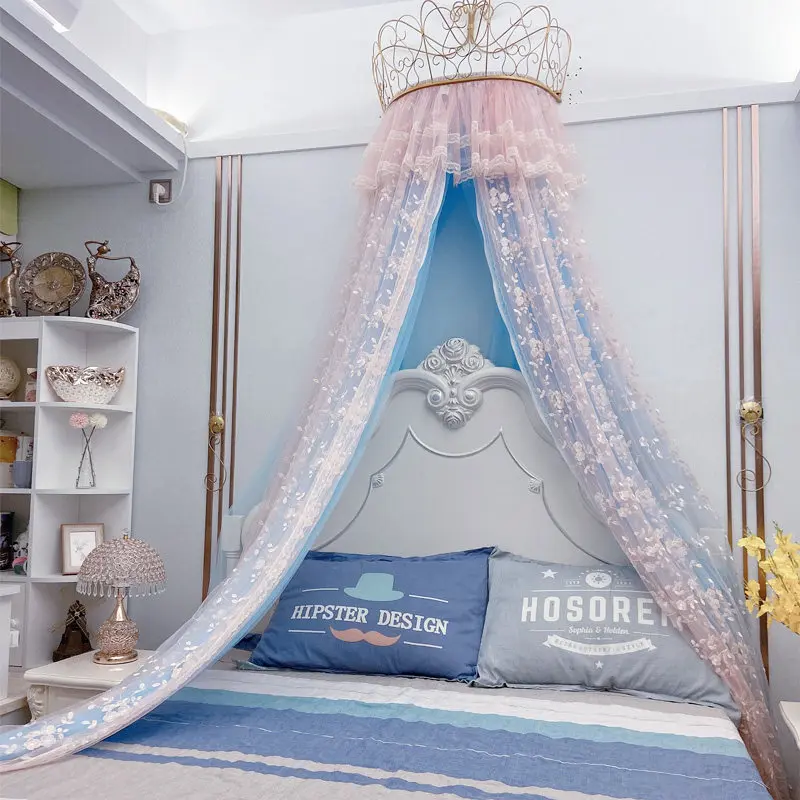 Bed mantle simple bedhead yarn bed curtain decorative mantle net mosquito net
